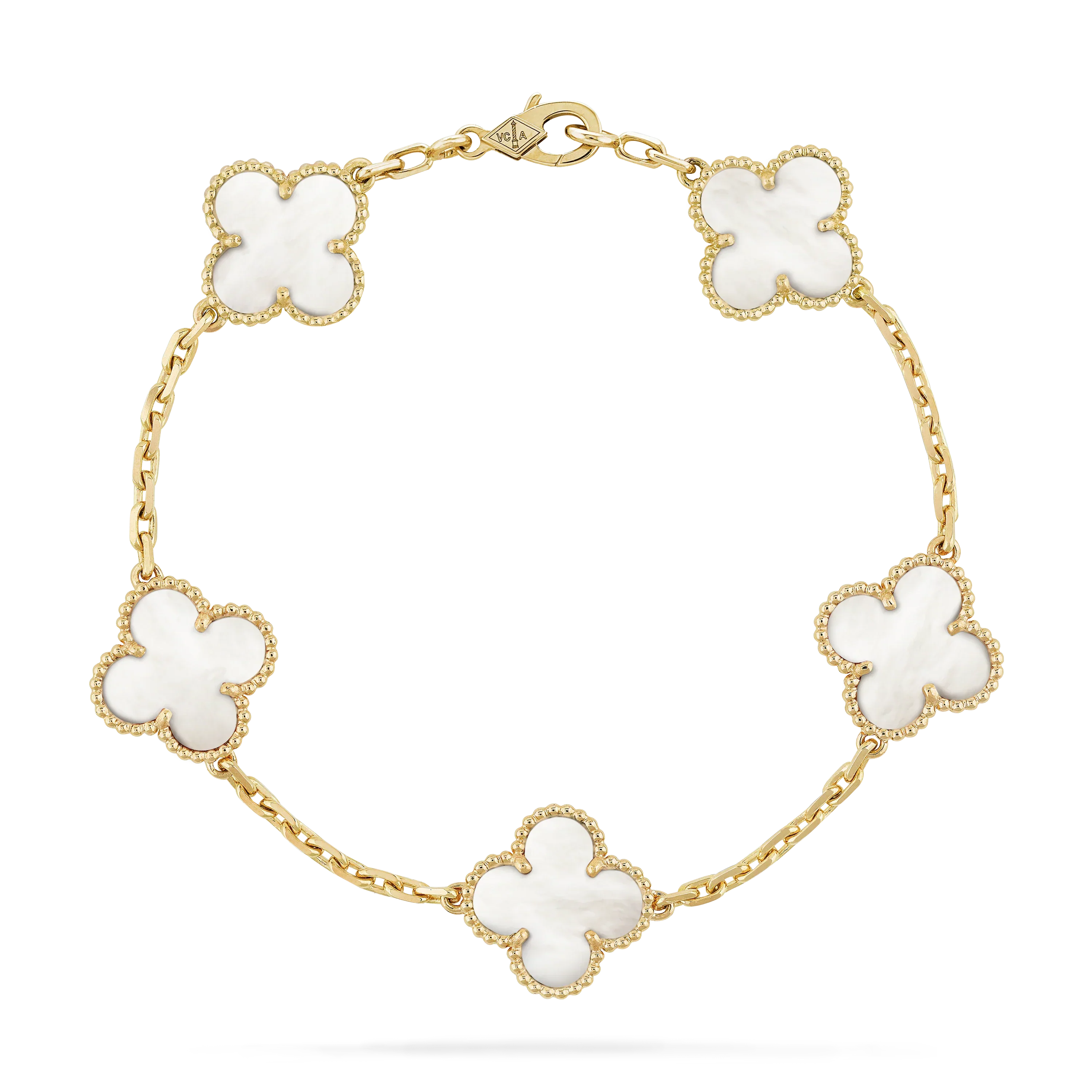 ATHENS CLOVER | WHITE BRACELET