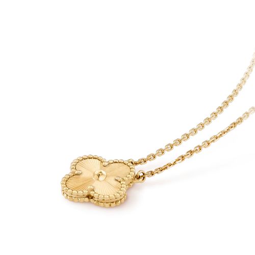 IBIZA CLOVER | GOLD NECKLACE