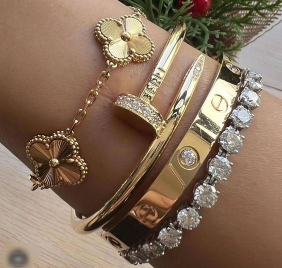 MIAMI CLOVER | GOLD BRACELET